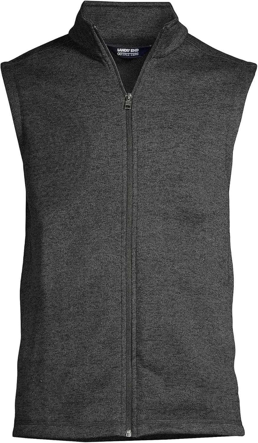 Lands' End School Uniform Men's Sweater Fleece Vest