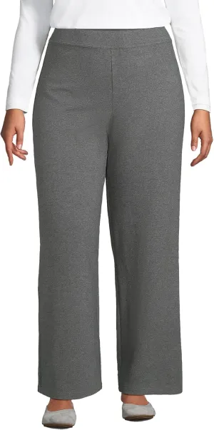Lands' End Women's Starfish High Rise Wide Leg Pants