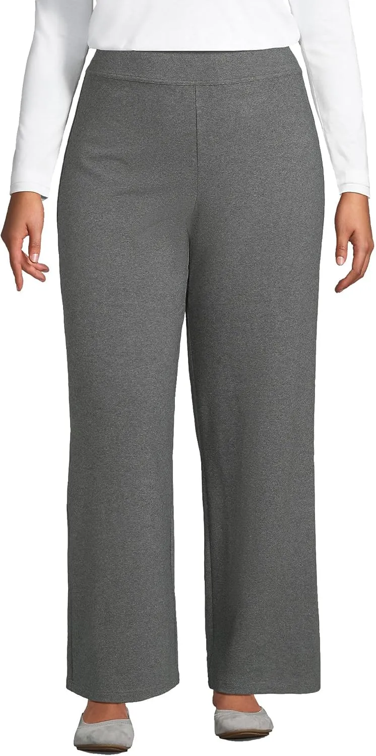 Lands' End Women's Starfish High Rise Wide Leg Pants