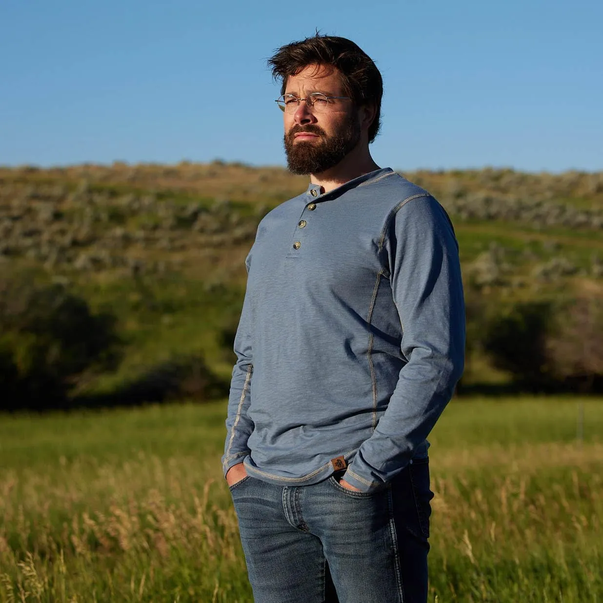 Legendary Whitetails Men's Maverick Slub Henley Shirt