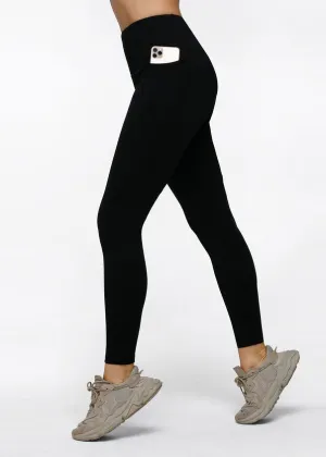Lorna Jane - Amy Full Length Winter Thermal Legging - Black