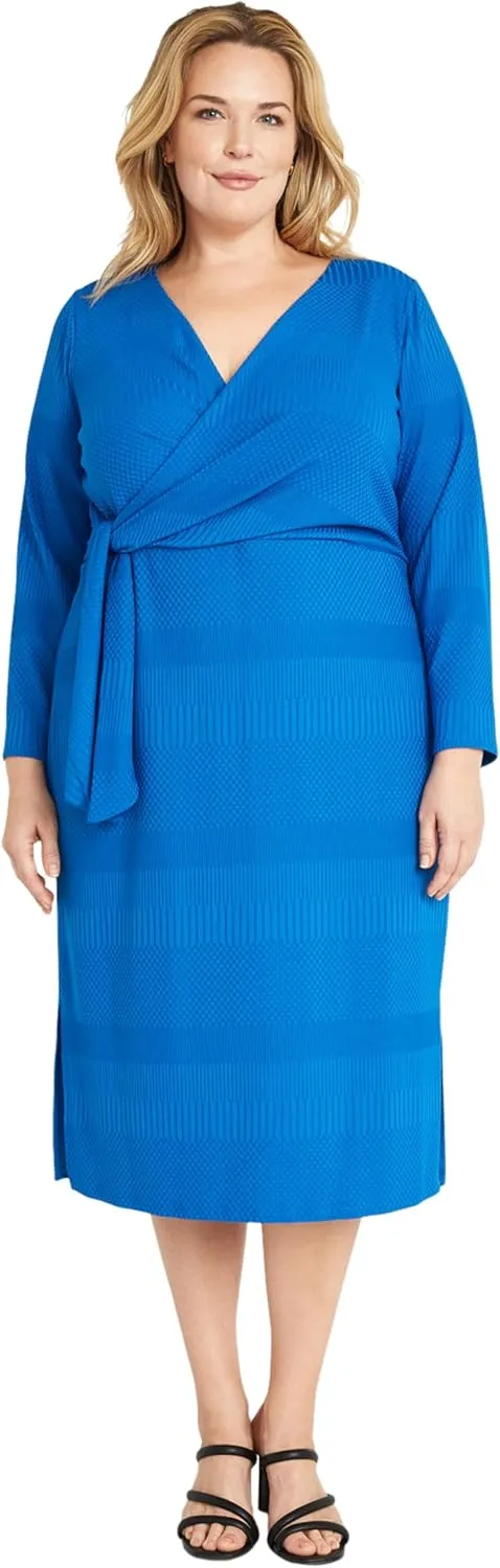 Maggy London Women's Sweater Knit Midi Dress