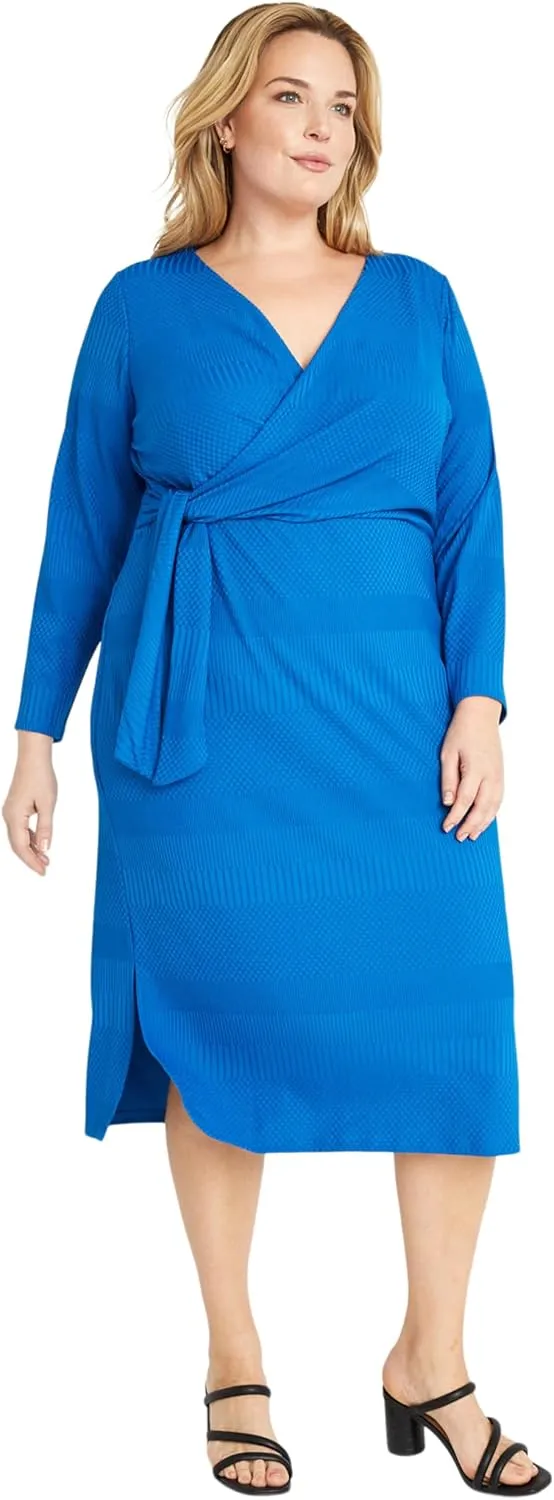 Maggy London Women's Sweater Knit Midi Dress