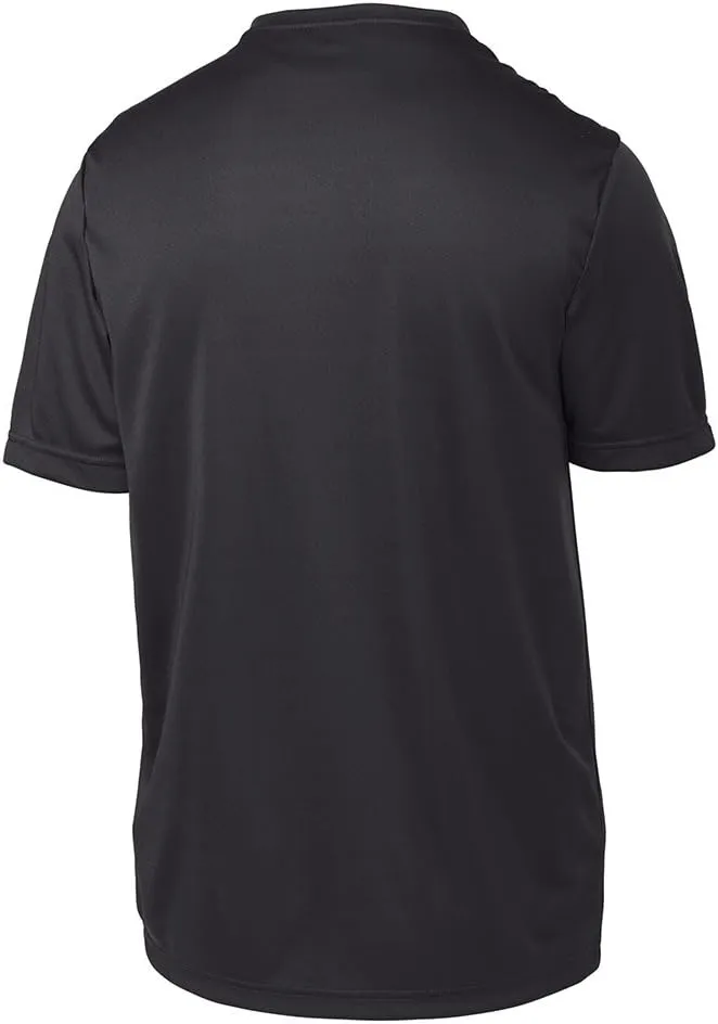 Mens Athletic Dry-Fit Performance Short Sleeve T-Shirt