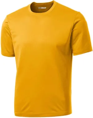 Mens Athletic Dry-Fit Performance Short Sleeve T-Shirt