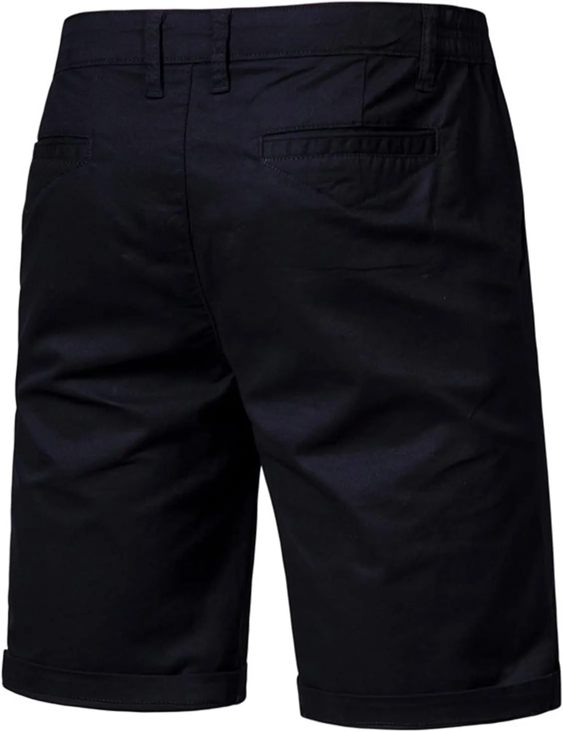 Mens Athletic Hiking Tactical Shorts Lightweight Slim-Fit 5" Shorts Outdoor Cargo Short Classic Stretch Chino Shorts