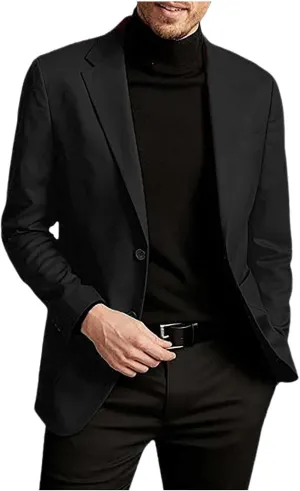 Mens Business Casual BlazerDaily Wear Suit Jacket Slim Fit Formal Coat Work Dress Jackets for Dinner,Prom,Wedding