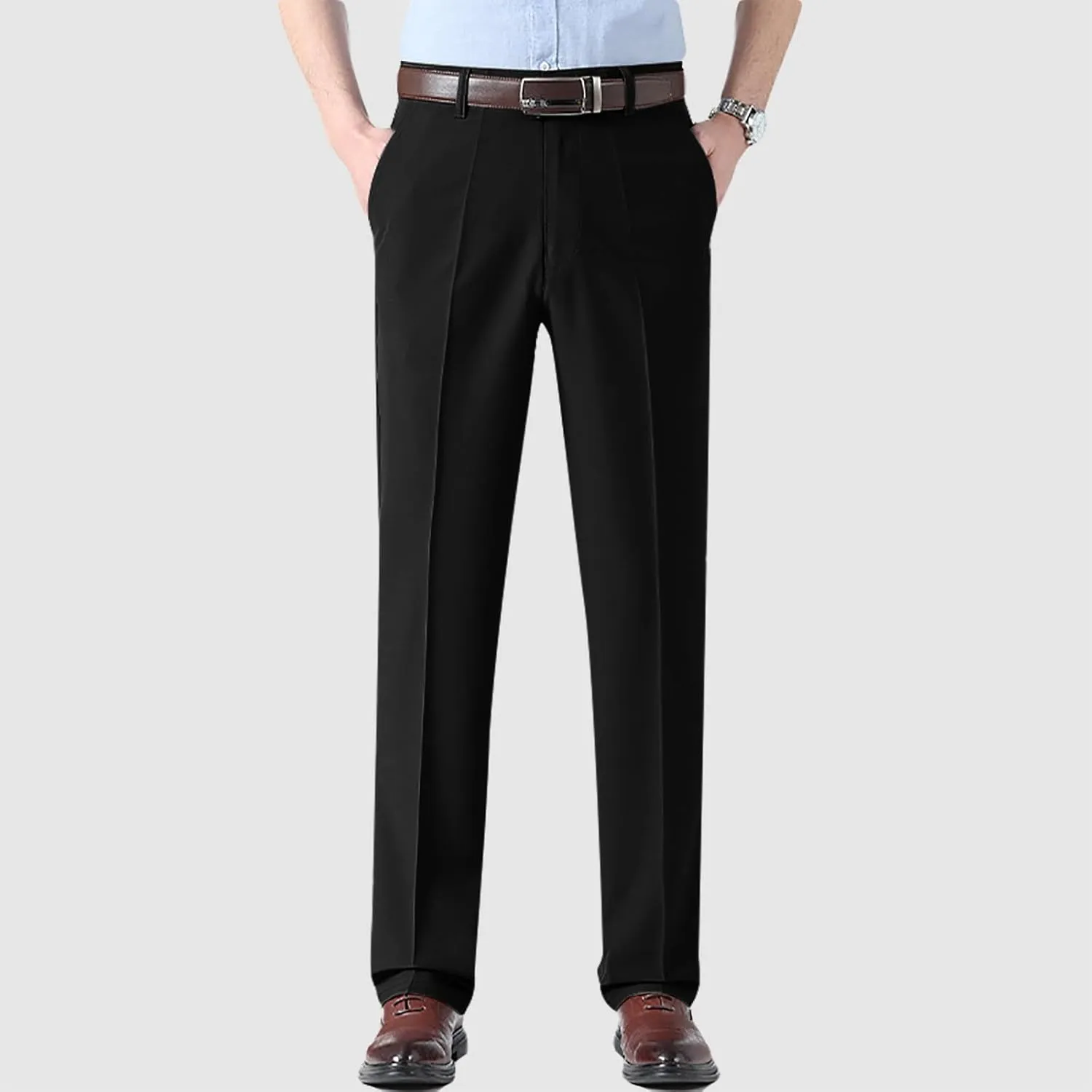 Men's Cargo Combat Pants Casual Cotton Stretchy Linen Pant Classic Sweatpants Joggers Sports Jogging Bottoms