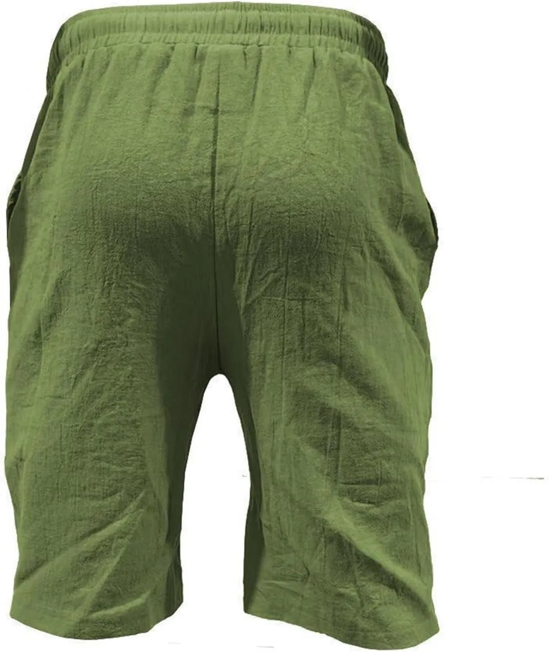Mens Casual Drawstring Beach Shorts Lightweight Summer Yoga Golf Shorts with Pockets Trendy Resort Wear Shorts for Men