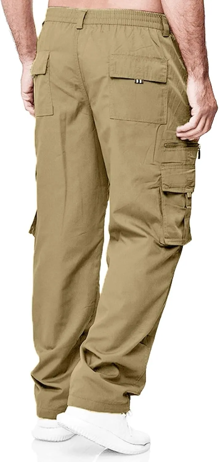 Men's Joggers Baggy Joggers Sweatpant Workout Running Gym Sport Cargo Chino Pant Comfort Soft Jogging Sweat