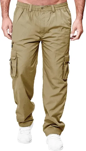 Men's Joggers Baggy Joggers Sweatpant Workout Running Gym Sport Cargo Chino Pant Comfort Soft Jogging Sweat
