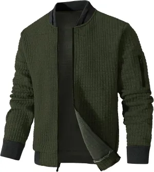 Mens Lightweight Jacket Casual Bomber Jacket Varsity Coat