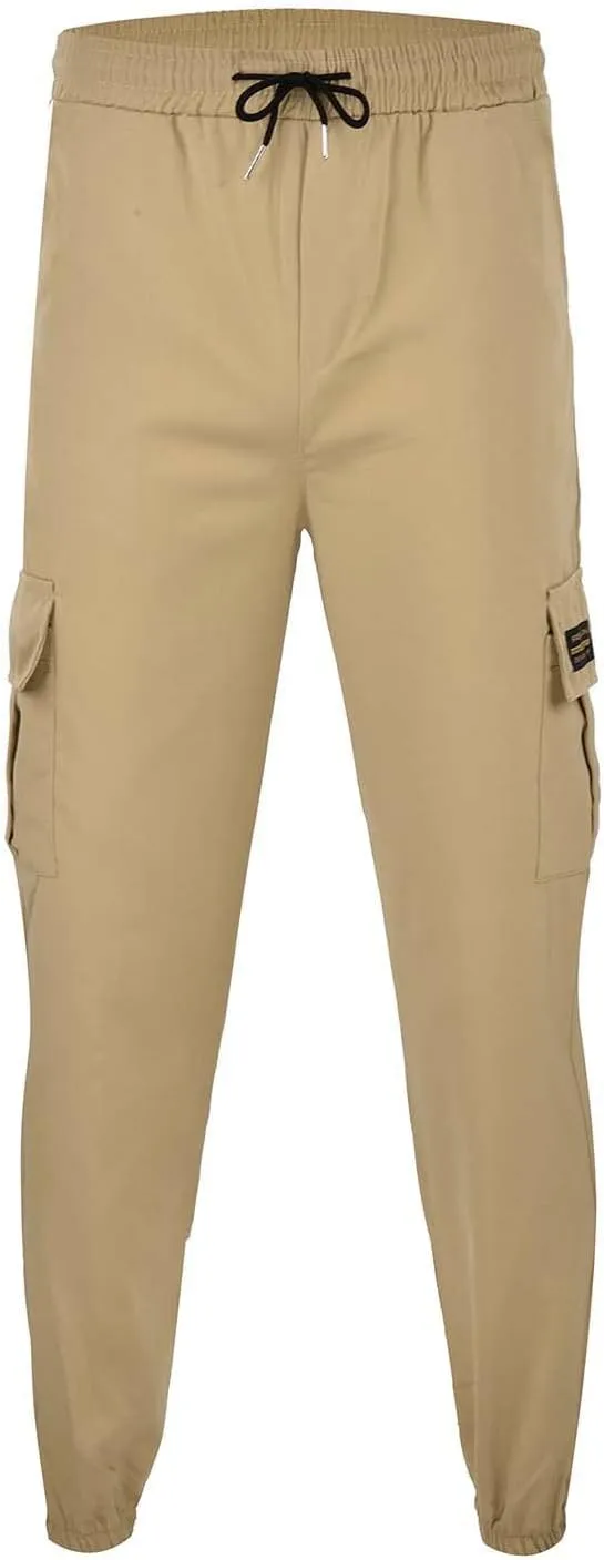 Men's Pants Cargo Relaxed Fit Men's Wild Cargo Pants Casual Joggers Sweatpants Outdoor Waterproof Hiking Work Pants