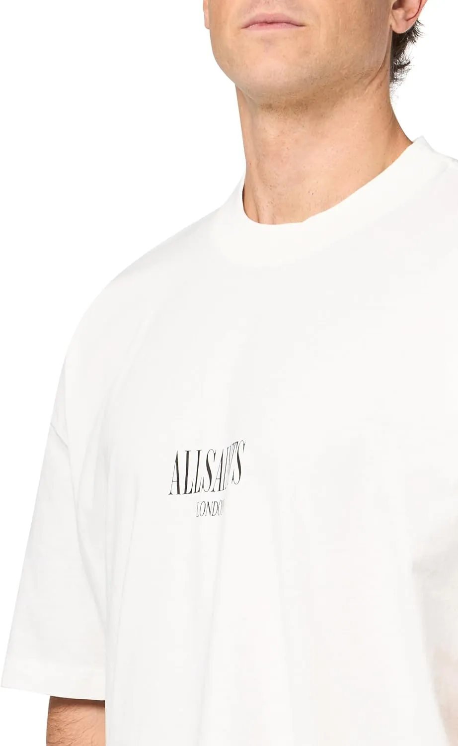 Men's Twilight Logo Printed Oversized T-Shirt