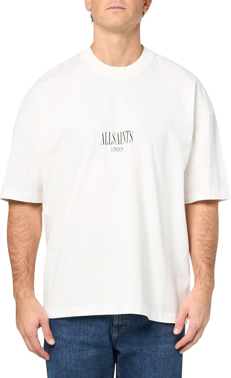 Men's Twilight Logo Printed Oversized T-Shirt