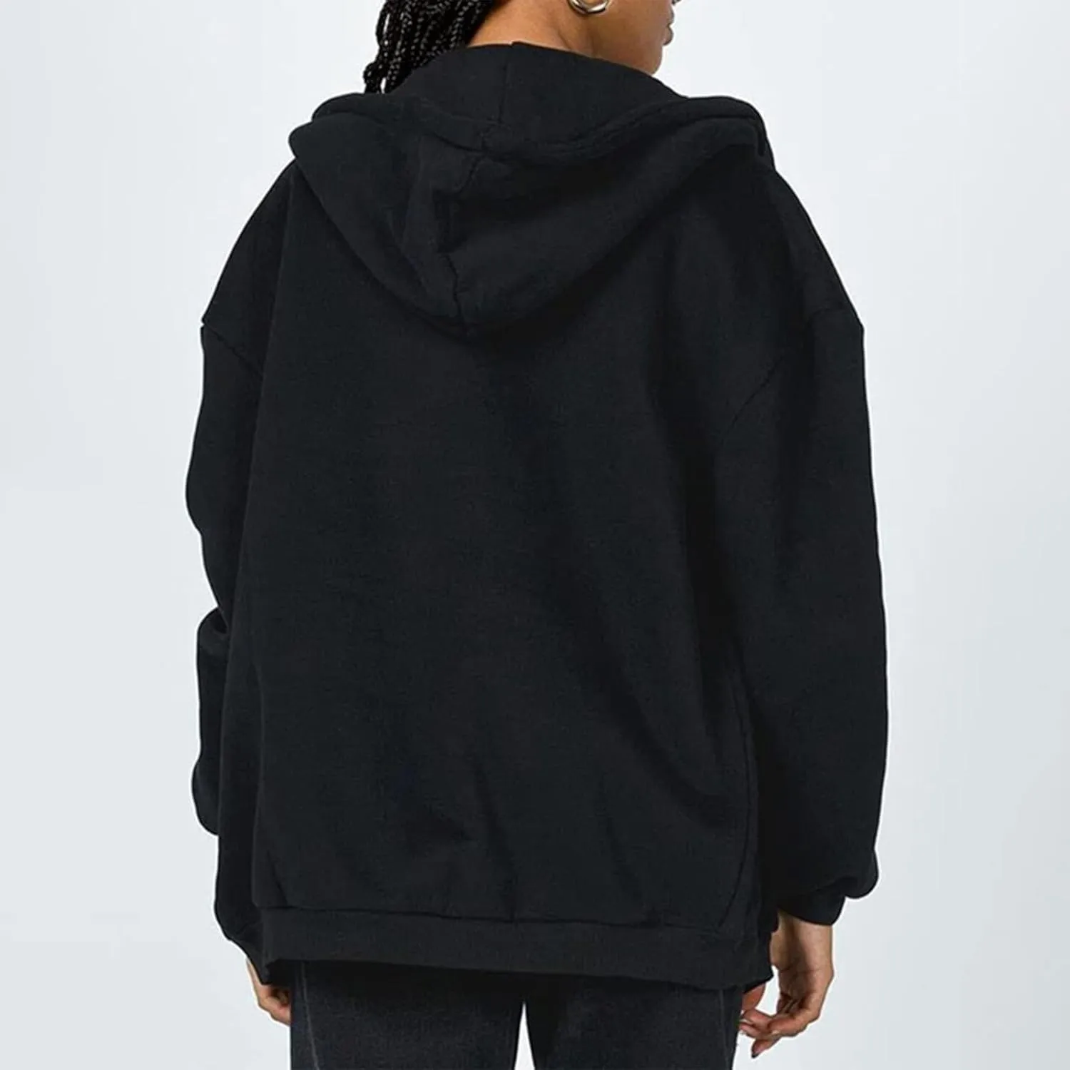 NREALY womens fall fashion 2024 fall tops for women 2024 comfort hoodie womens oversized hoodie