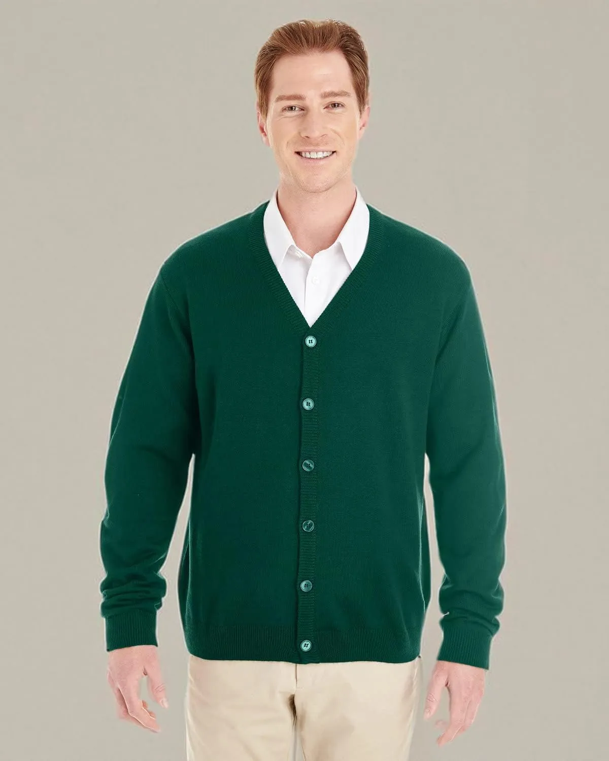 Pilbloc V-Neck Button Cardigan Sweater (M425)