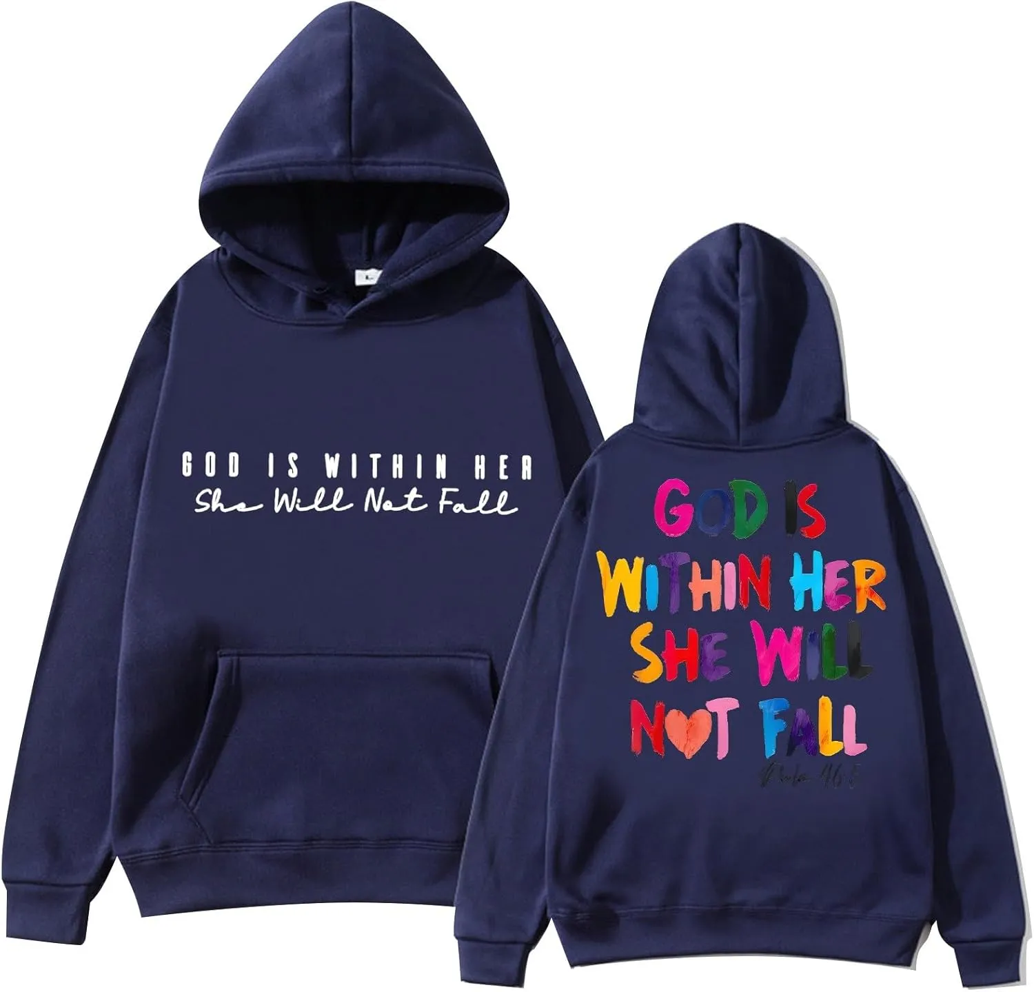 Pink Hoodie Cute Teen Girl Graphic Hoodies Pullover Sweatshirts for Womens Y2K Preppy Oversized Crewneck Sweatshirt