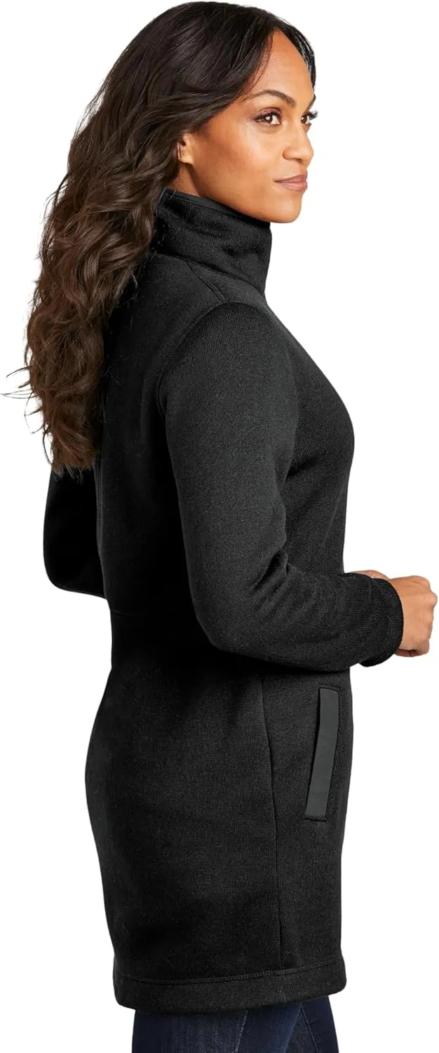 Port Authority Ladies Arc Sweater Fleece Long Jacket