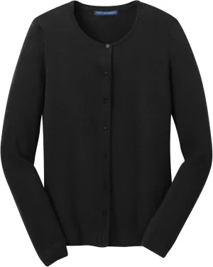 Port Authority Ladies Cardigan Sweater. LSW287