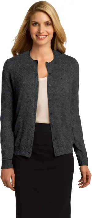 Port Authority Ladies Cardigan Sweater. LSW287