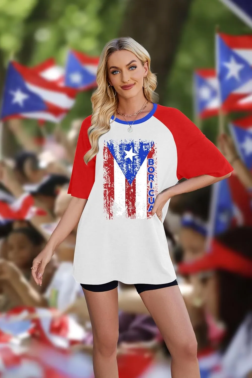 Puerto Rico Shirt Women Boricua Tshirt Y2k Aesthetic Tops Puerto Rican Pride Tee Vintage 90s Streetwear Shirts