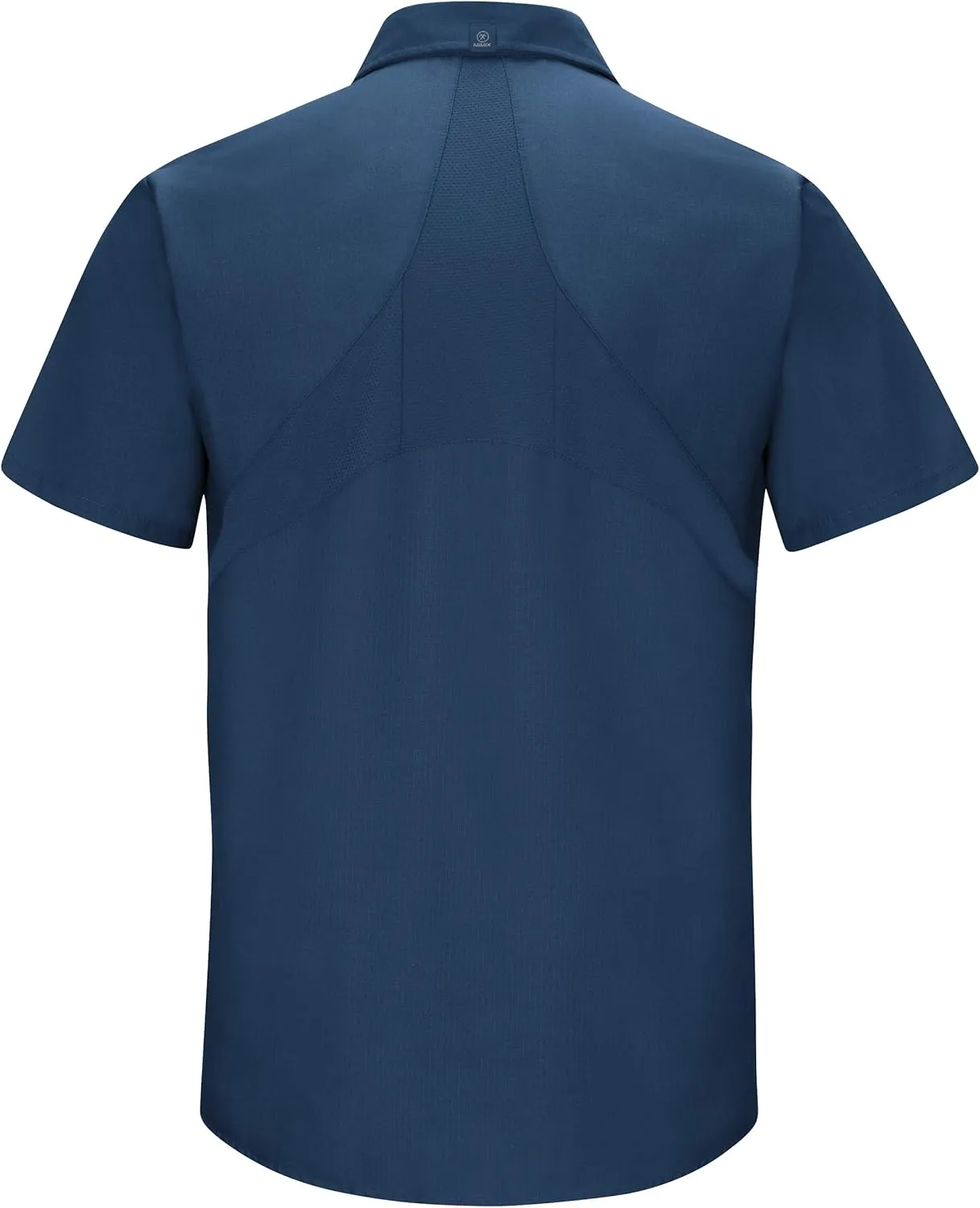 Red Kap Men's Short Sleeve Work Shirt with Mimix