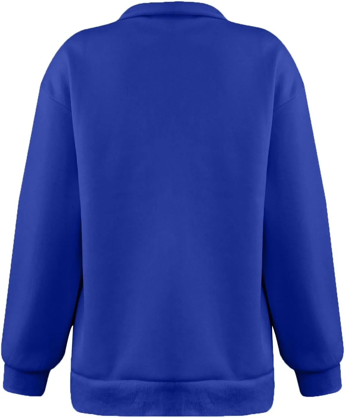 SERYU Oversized Sweatshirt Womens Loose Fit 2024 Fleece Fall Long Sleeve Half Zip Collared Pullover Y2k Clothes