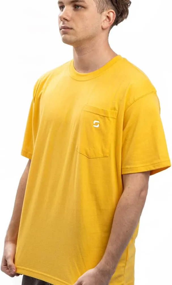 SHOHELL Pocket T Shirts for Men - Cotton Men's T-Shirts, Multipack