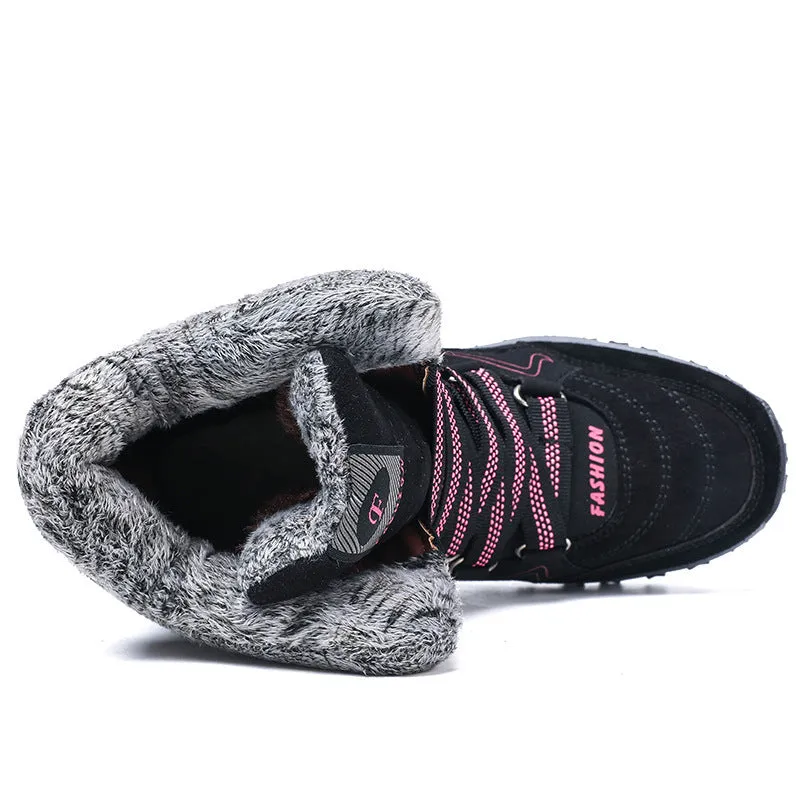 Snow boots high-top plus velvet padded non-slip cotton boots