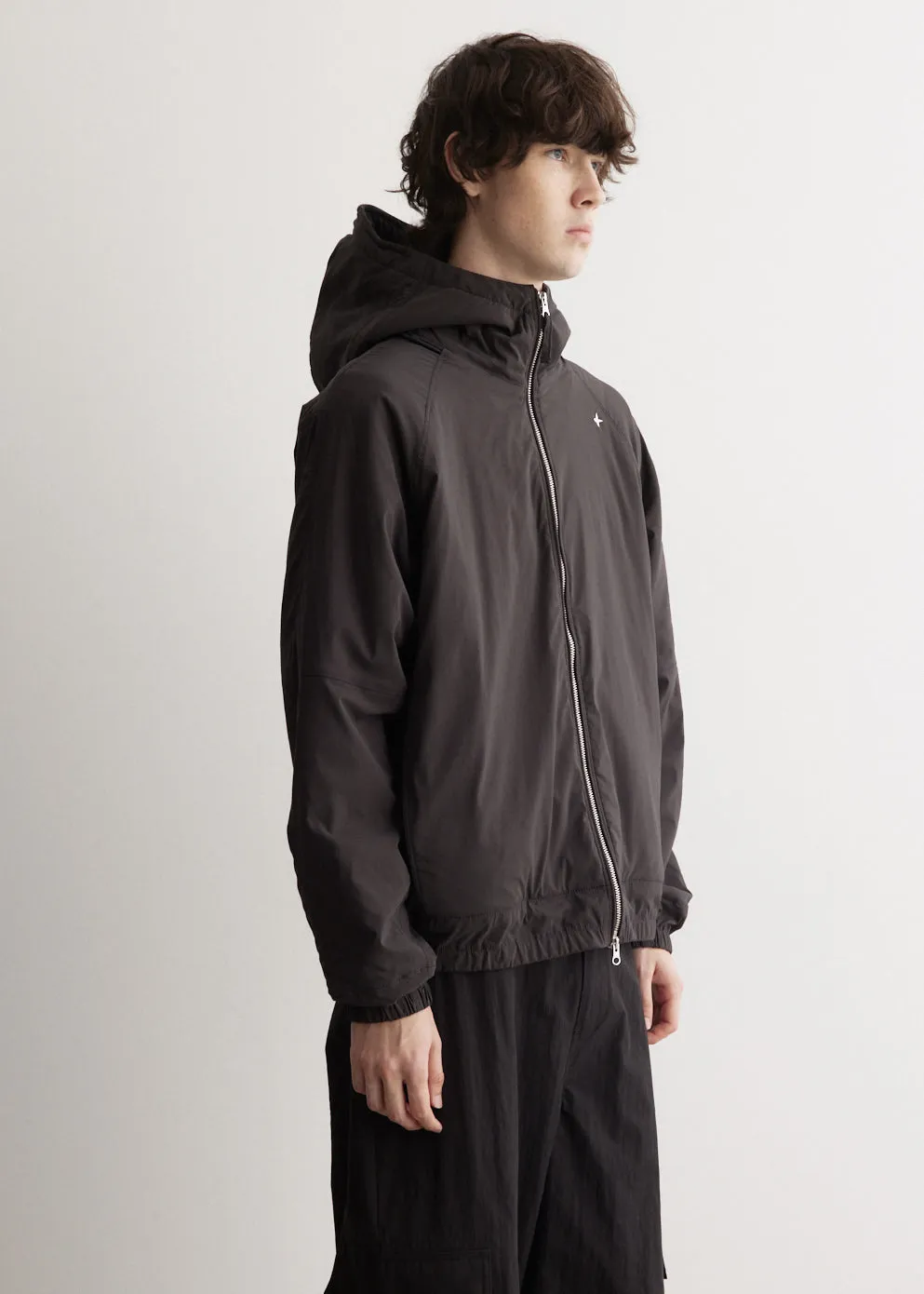 Stellina Stretch Wool Nylon Canvas Jacket