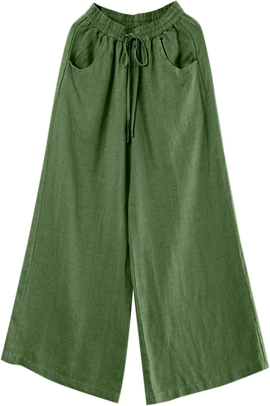 Summer Pants for Women Women's Pants High Waist Solid Pocket Ankle Trousers Pants Women Trendy Dressy
