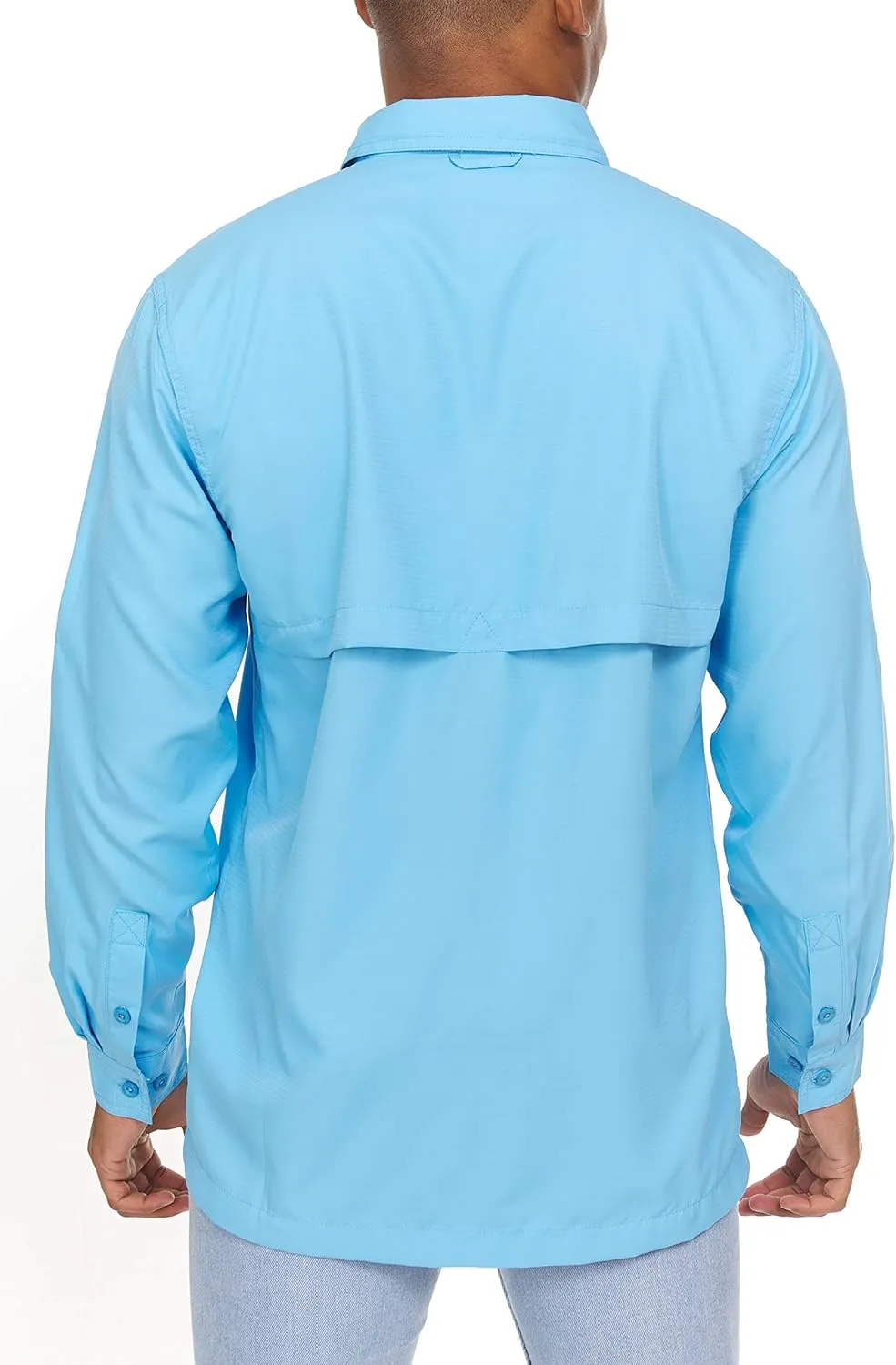 Swiss Alps Mens Long Sleeve Fishing Shirt