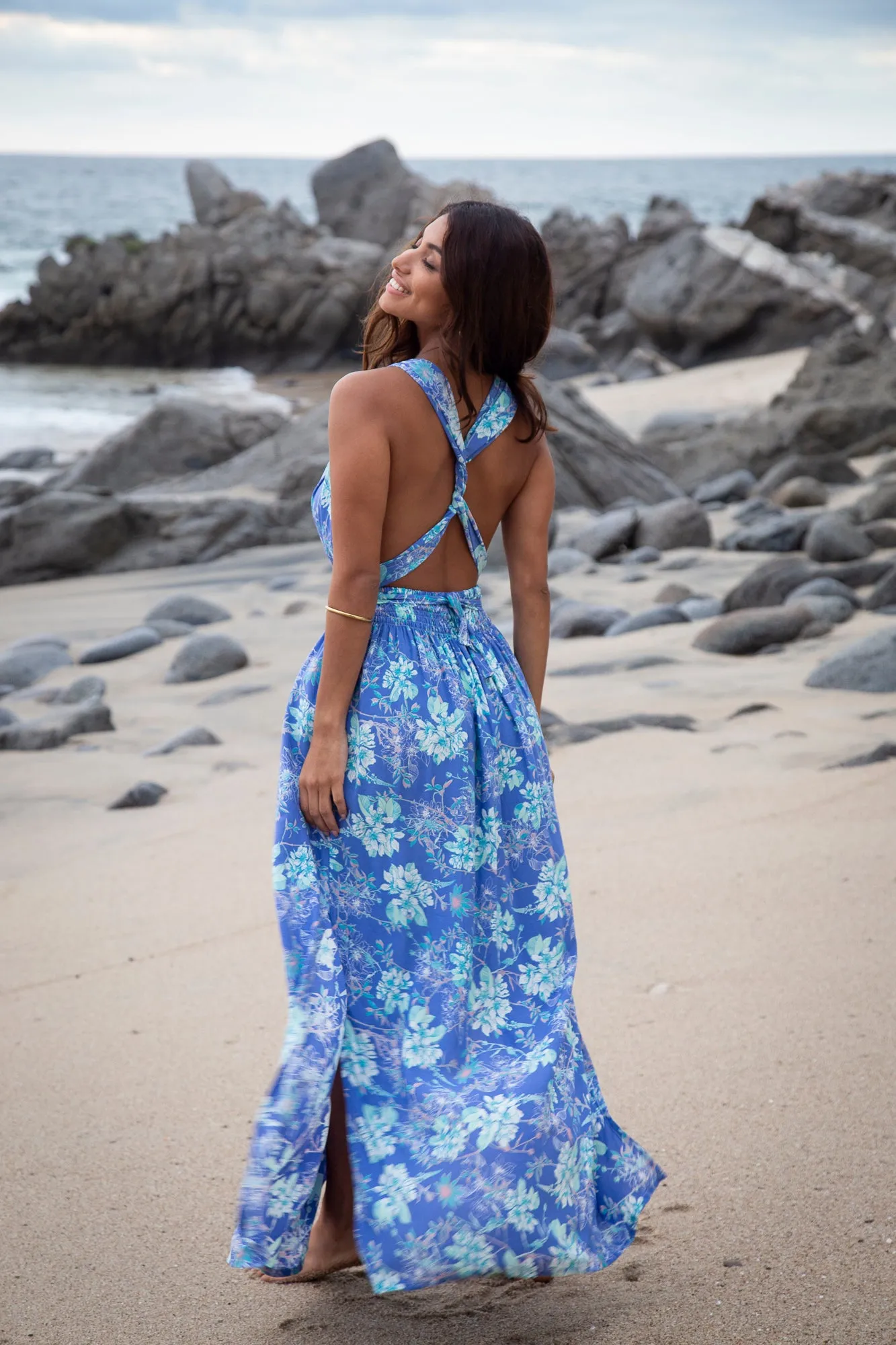 Tammy Infinity Dress in Premium Laucala Blue
