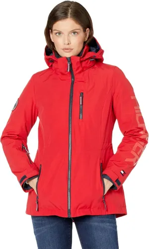 Tommy Hilfiger womens 3-in-1 Systems Insulated Jacket With Removable Hoodie