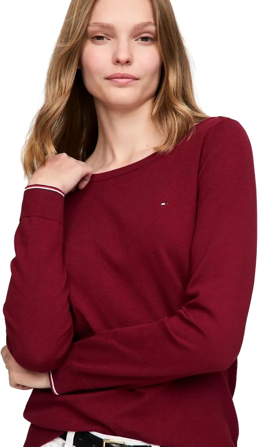 TOMMY HILFIGER Women's Solid Boatneck Sweater Collection 2025