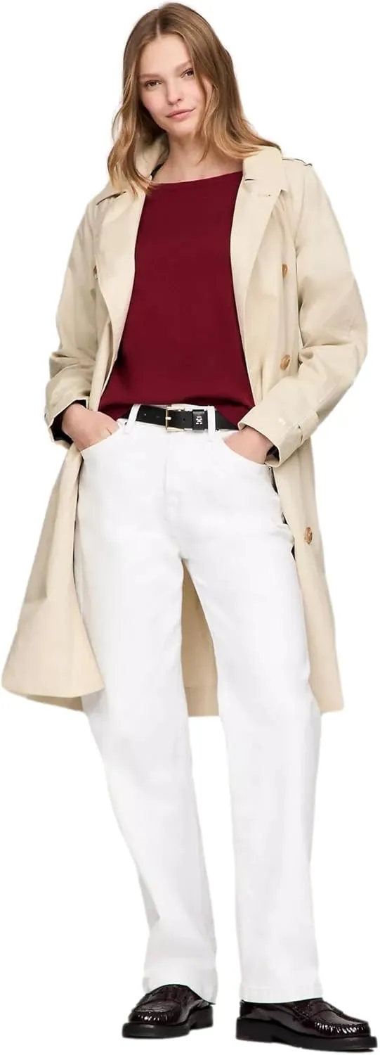 TOMMY HILFIGER Women's Solid Boatneck Sweater Collection 2025