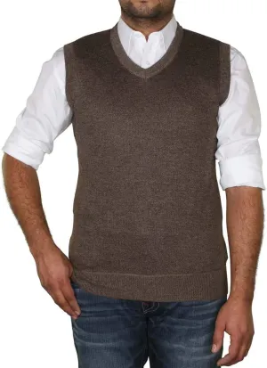 True Rock Men's Argyle V-Neck Sweater Vest