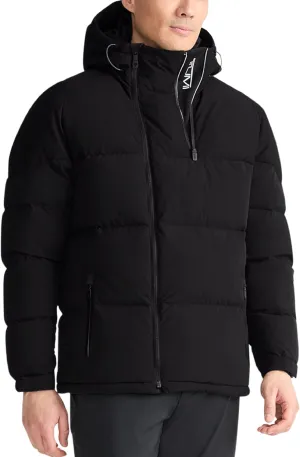 TUMI Men's Mini Ripstop Down Fill Quilted Heavyweight Puffer - Men's Nylon Jacket - Magnetic Cuffs & Throat Gusset