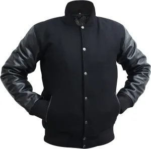 Varsity Jacket Men/Unisex Letterman Jacket | College Baseball High School Bomber Wool/Fleece/Leather Jacket