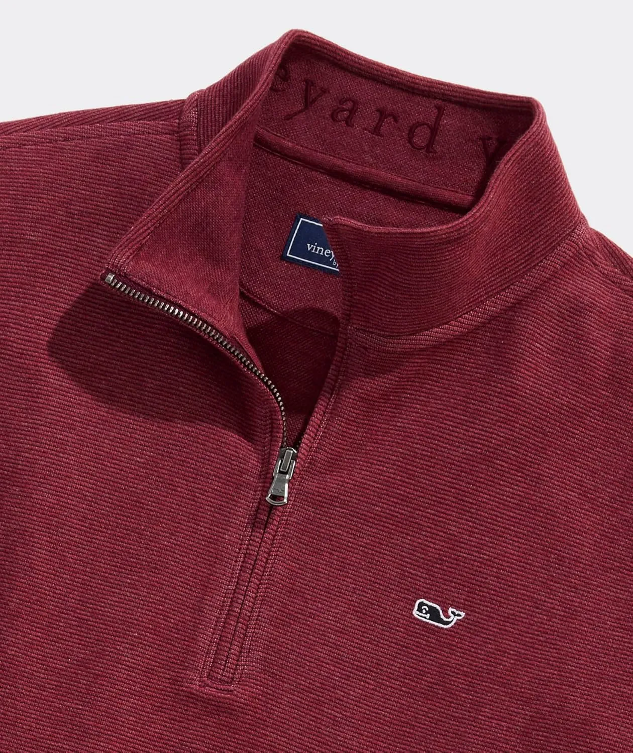 vineyard vines Men's Saltwater Quarter-Zip Pullover Sweater
