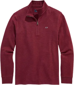 vineyard vines Men's Saltwater Quarter-Zip Pullover Sweater