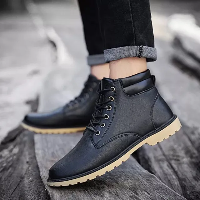 West Louis High-top Lace-Up Martin Boots