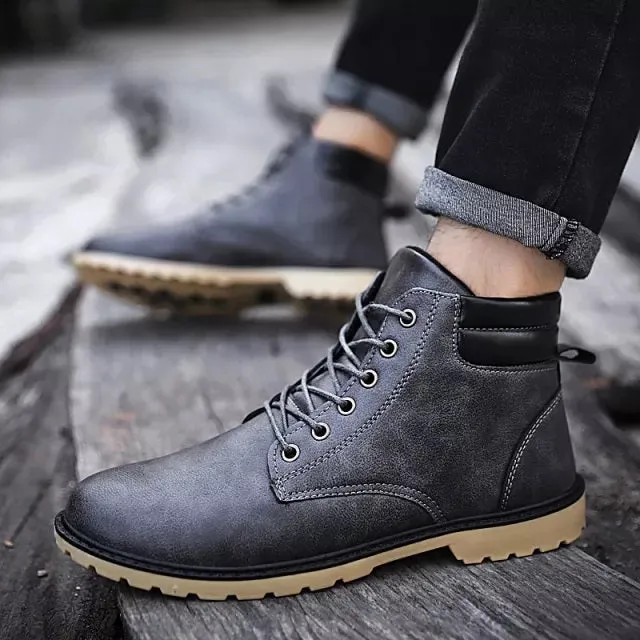 West Louis High-top Lace-Up Martin Boots