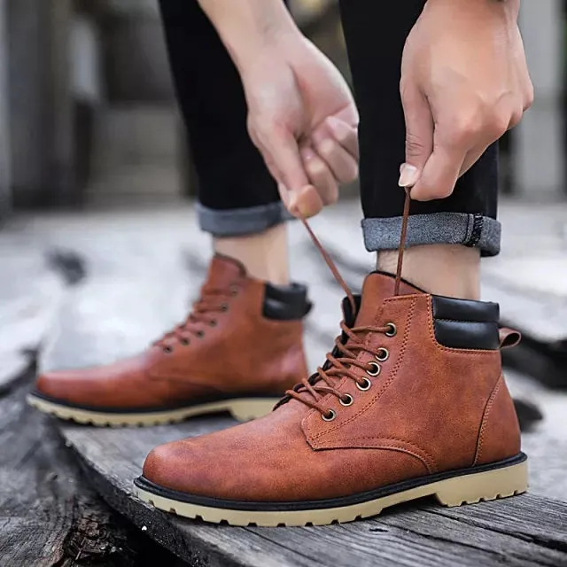 West Louis High-top Lace-Up Martin Boots