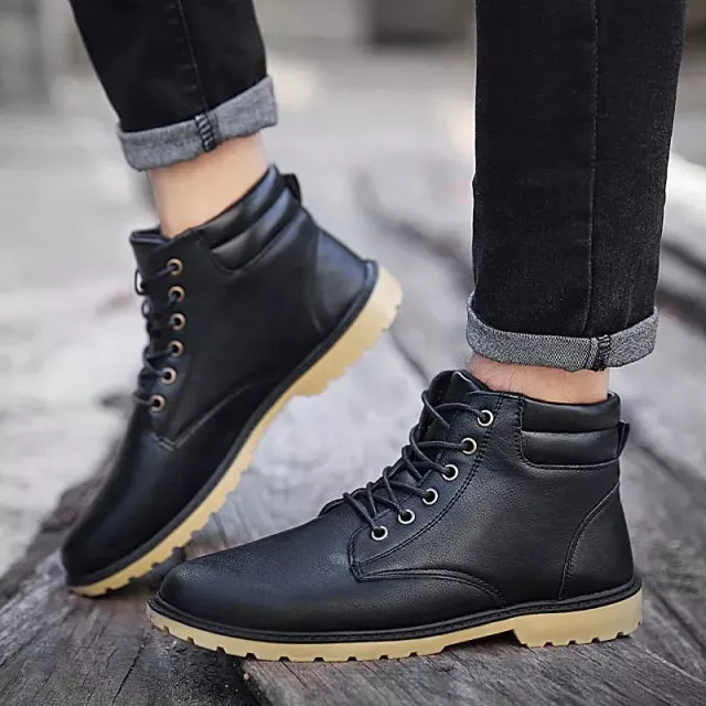 West Louis High-top Lace-Up Martin Boots