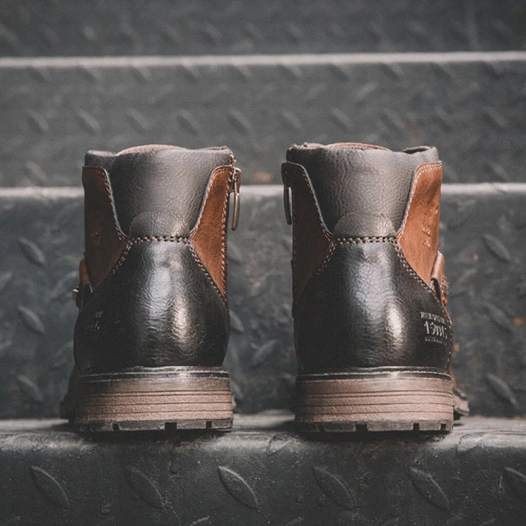 West Louis Retro High-Top Real Fashion Boots