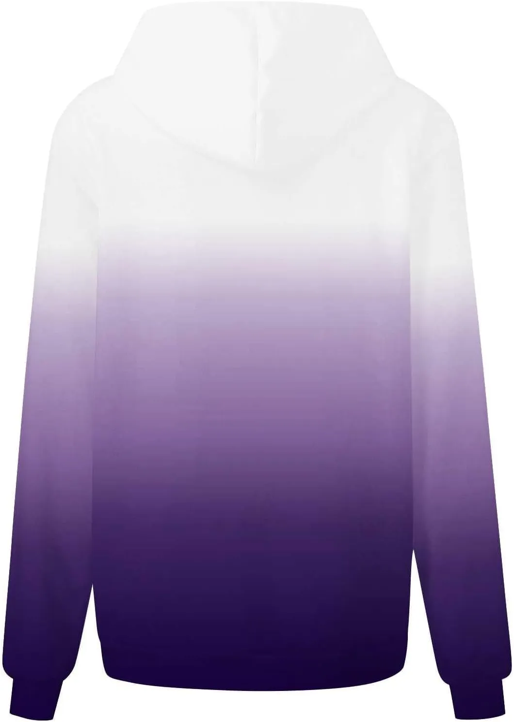 Womens Fall Fashion 2024 Trendy Oversized Hoodie Sweatshirts Gradient Color Casual Drawstring Hoodies