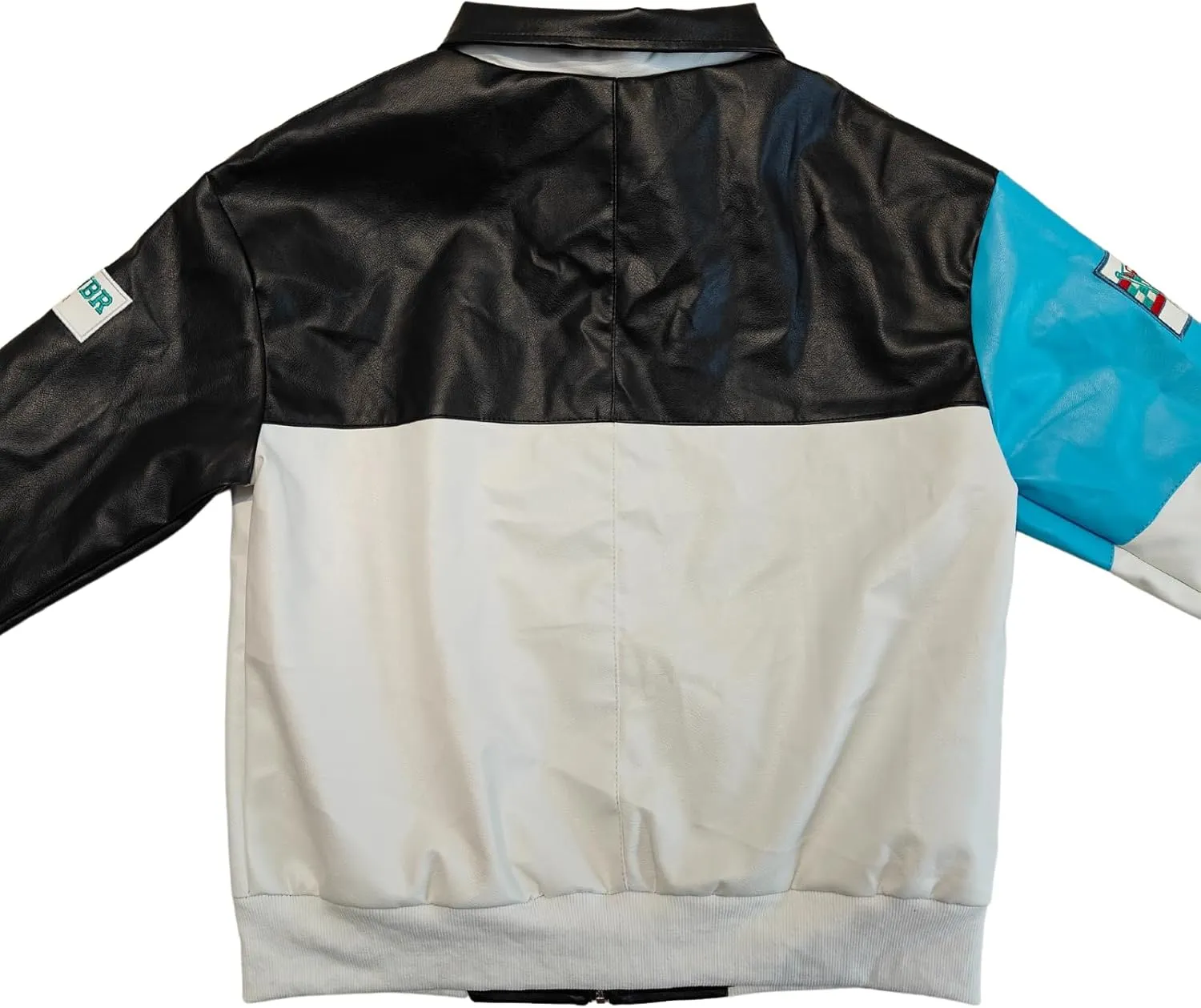 Women's Men's Faux Leather Jacket Varsity Jacket for Woman Motorcycle Bomber Jacket Coat 2024
