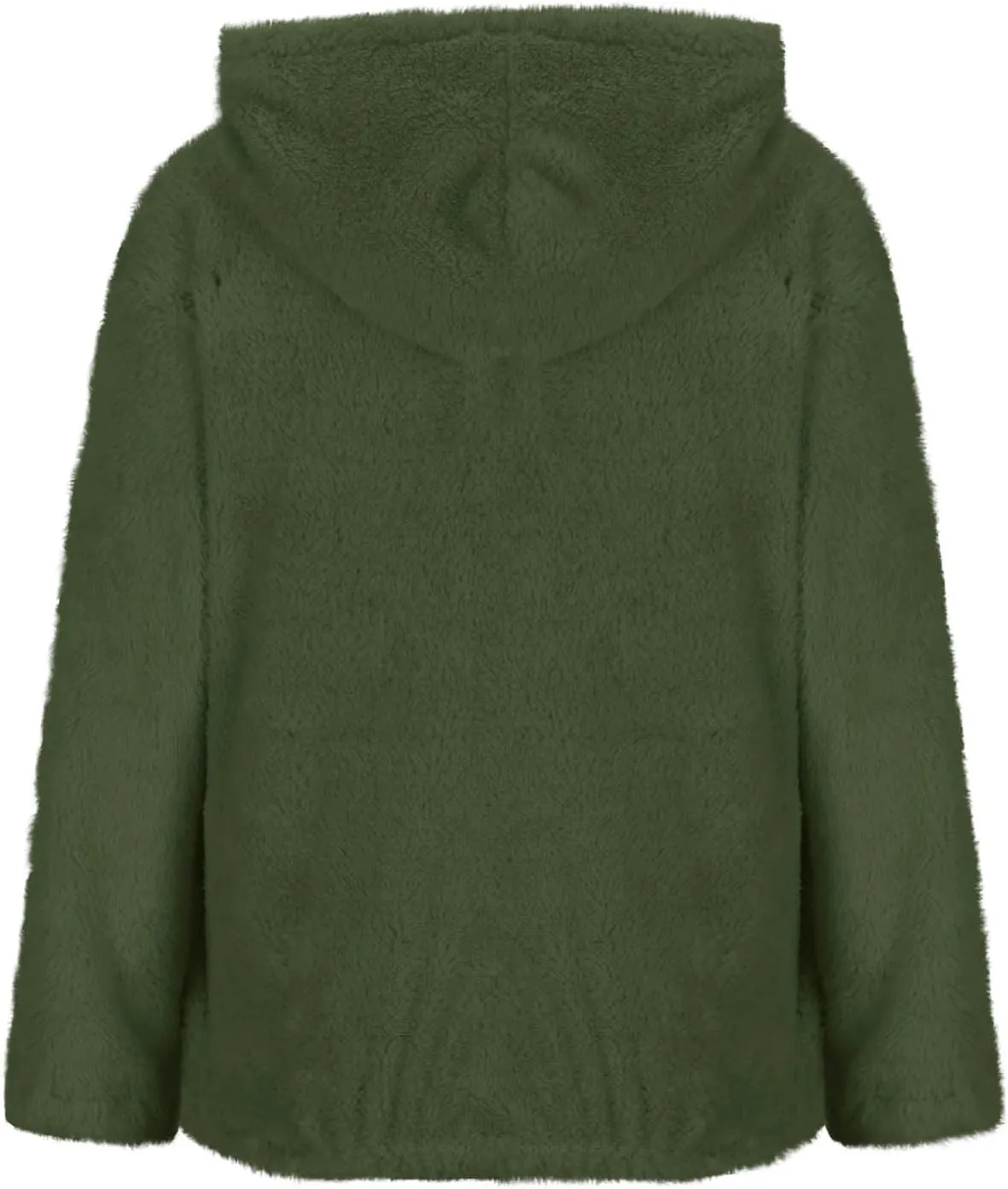Womens Oversized Sherpa Pullover Hoodies Fuzzy Fleece Sweatshirt Plus Size Fall Winter Fluffy Jacket with Pockets